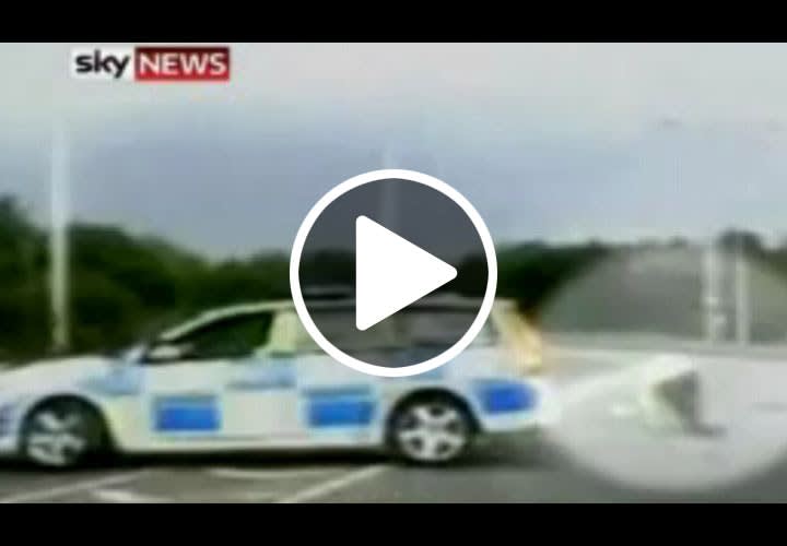 Video: UK Cop Struck by Stolen Car, Arrests Suspect