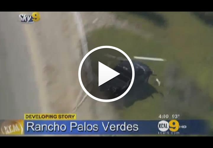 Video: Calif. Teacher Runs Off Cliff During Car Chase