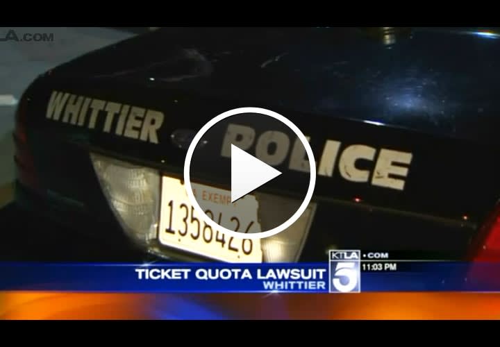 Video: California Officers Sue, Claim Agency Retaliated After They Complained About Ticket Quotas
