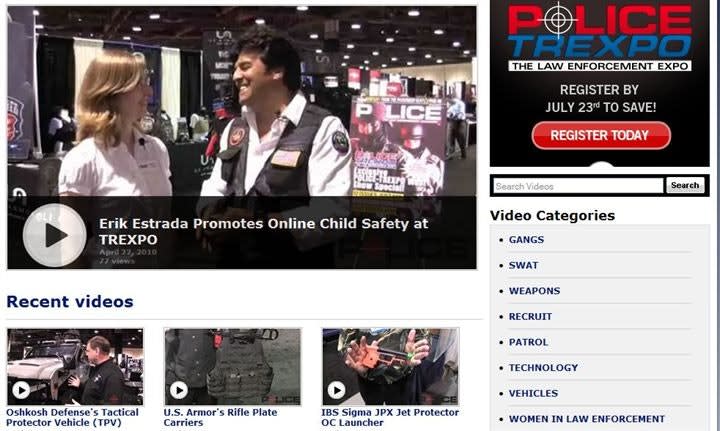 POLICE-TREXPO Videos Show Tactics, Gear, and a Special Guest