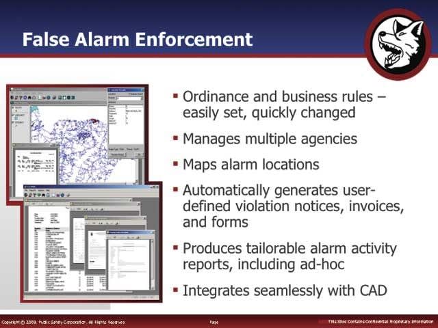 CryWolf False Alarm Management System