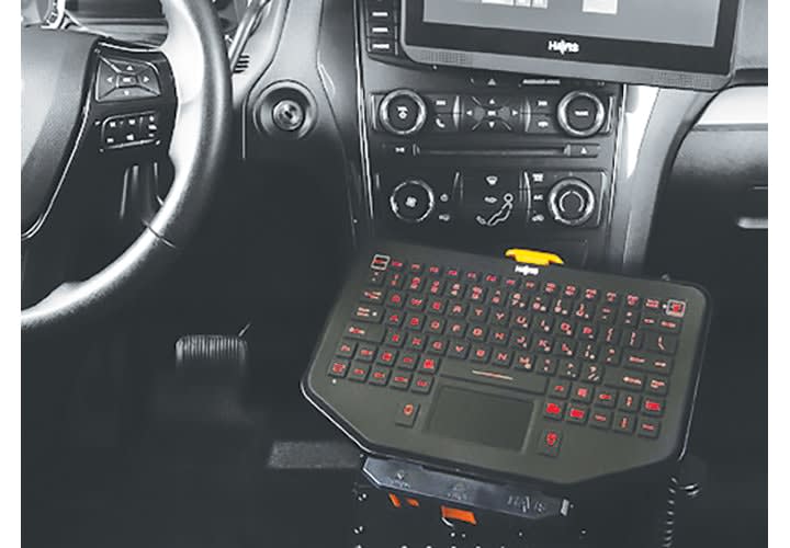 Rugged Keyboard and Mount System