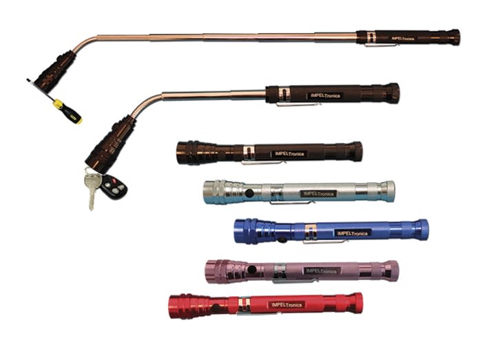 Magnetic Telescoping Flashlight