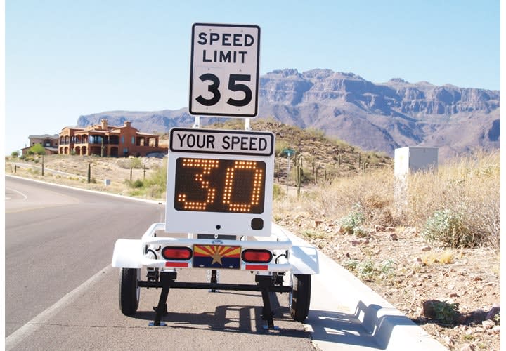 Smart 650 Radar Speed Trailer