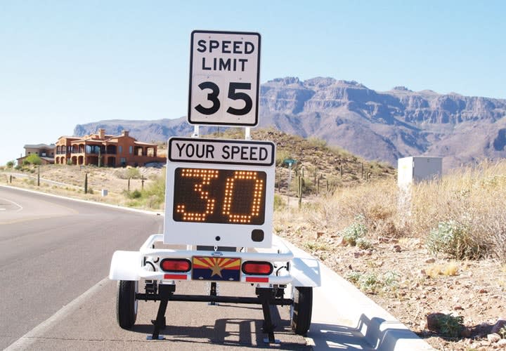 Smart 650 Radar Speed Trailer