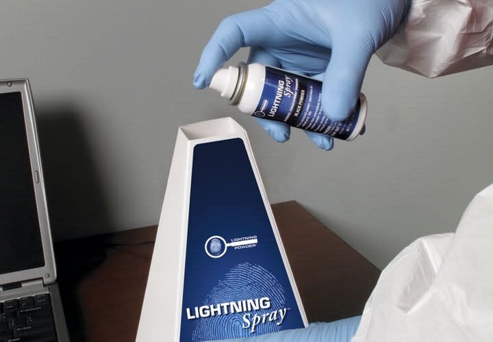 Aerosol Fingerprint Powder