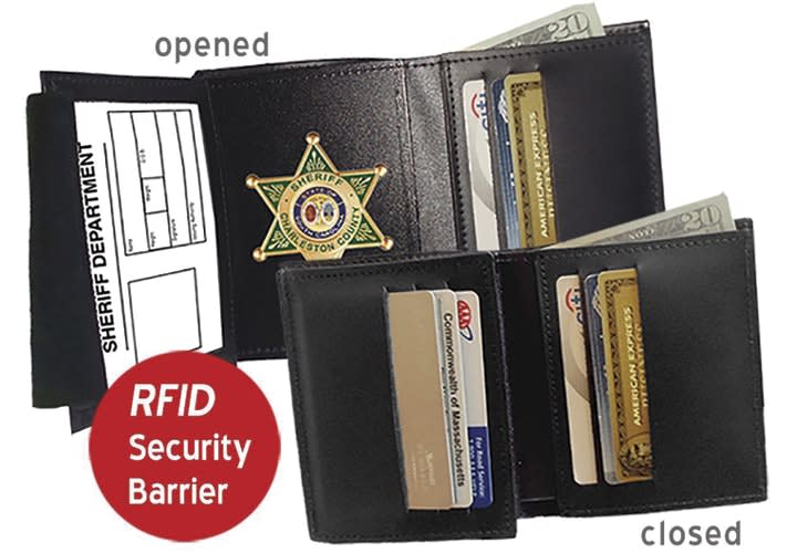 RFID-Shielding Trifold Wallet
