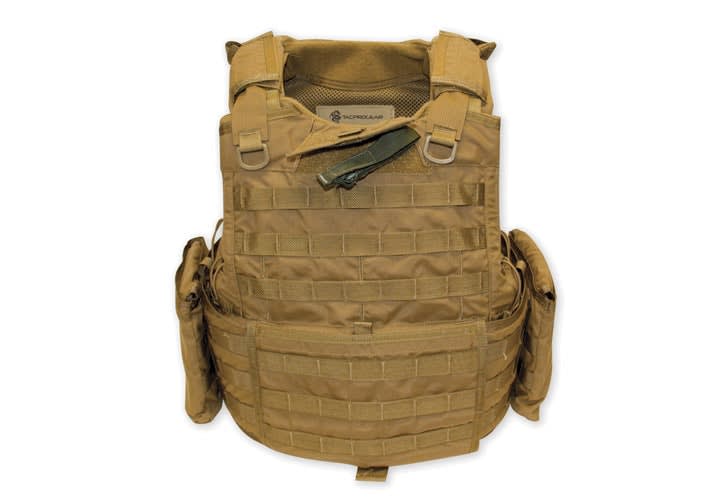 Releasable Body Armor Vest