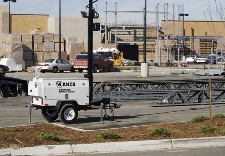 Portable Surveillance Trailer