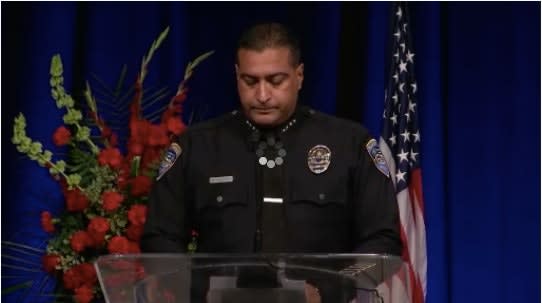 Palm Springs Chief at Fallen Officers' Memorial: It's Time to Stop Ignoring "Red Flags"