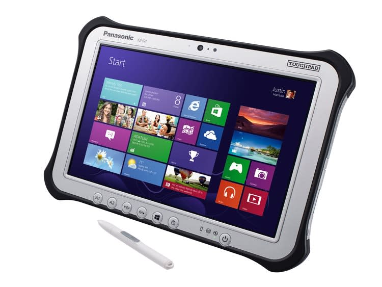 Panasonic Upgrades Fully Rugged Toughpad FZ-G1 Windows Tablet
