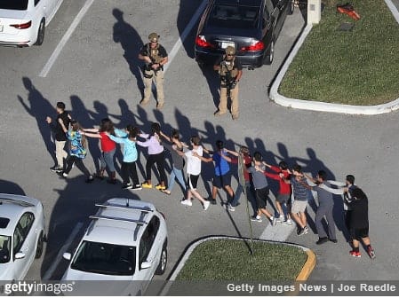 Florida Captain Was "Dream Like" During Response to Parkland School Shooting