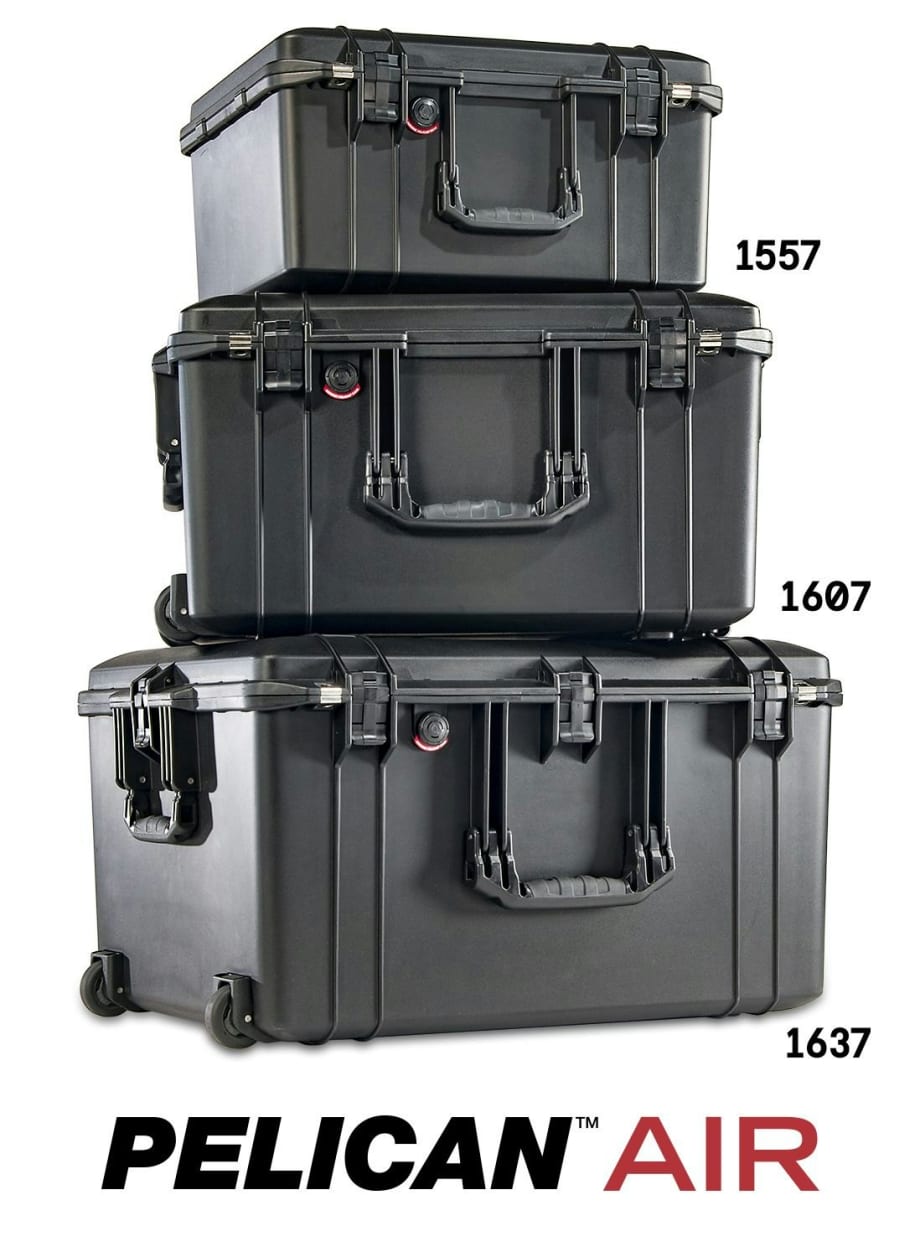 Pelican Products Unveils 3 New Sizes of Lightweight Pelican Air Cases
