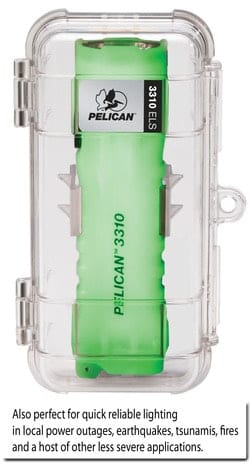 Pelican 3310ELS Emergency Lighting Station Provides Illumination in Blackouts