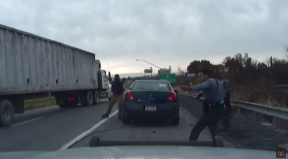 Video: Suspect Opens Fire on Pennsylvania Troopers During Traffic Stop