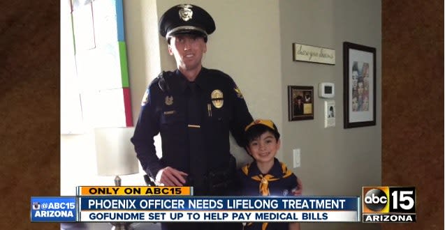 Video: Phoenix Officer Fighting Incurable Diseases, Needs Lifelong Treatment