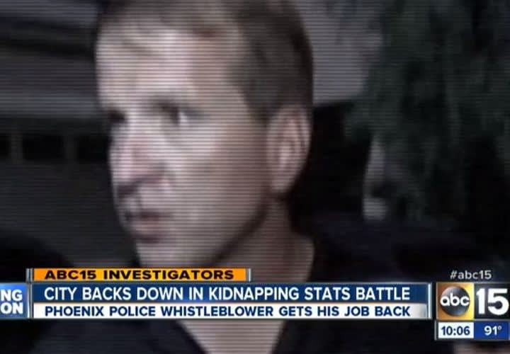 Phoenix Police Whistle Blower Gets Job Back