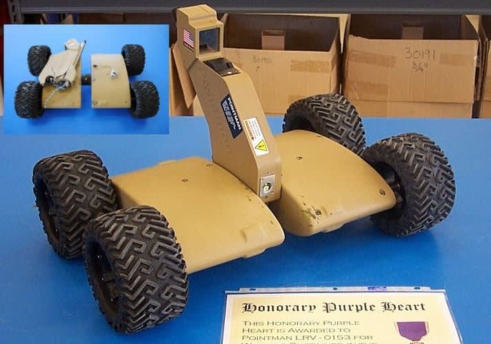 ARA Pointman Tactical Robot Survives Four Point Blank Shotgun Blasts