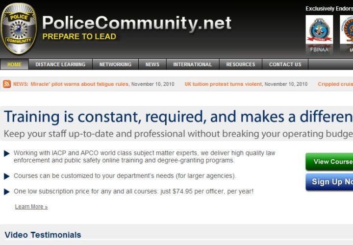 FBI National Academy Offers Online In-Service Training From The Response Network