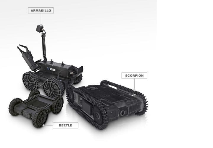 Allen-Vanguard Distributes Trio of Macro USA's Tactical Robots