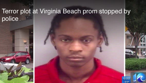 Video: Virginia Beach Officers Foil High School Dance Shooting Plot