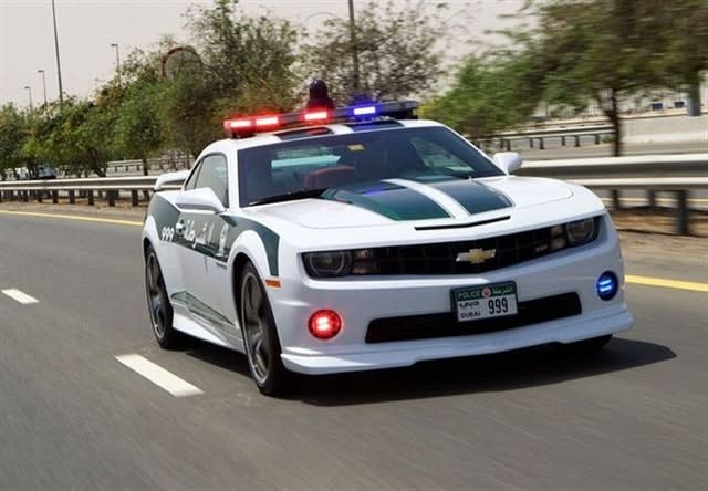 Chevrolet Camaro SS Joins Dubai Police Force