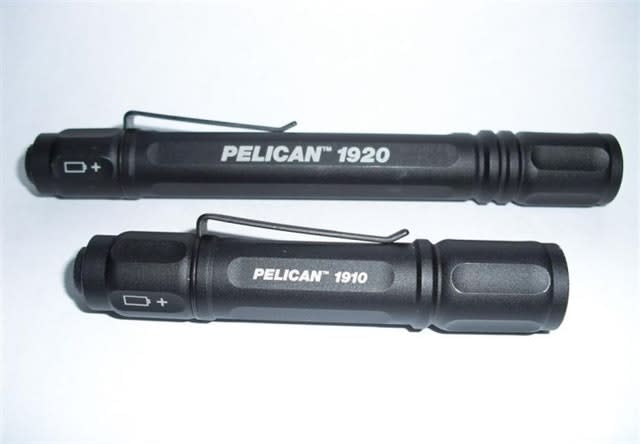 Product Test: Pelican 1910 and 1920 Flashlights