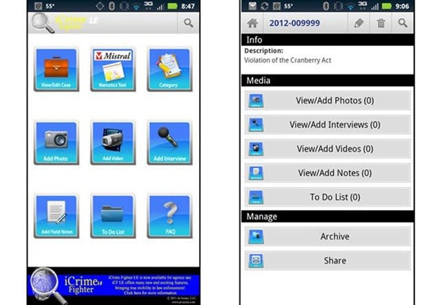App Review: iCrimeFighter
