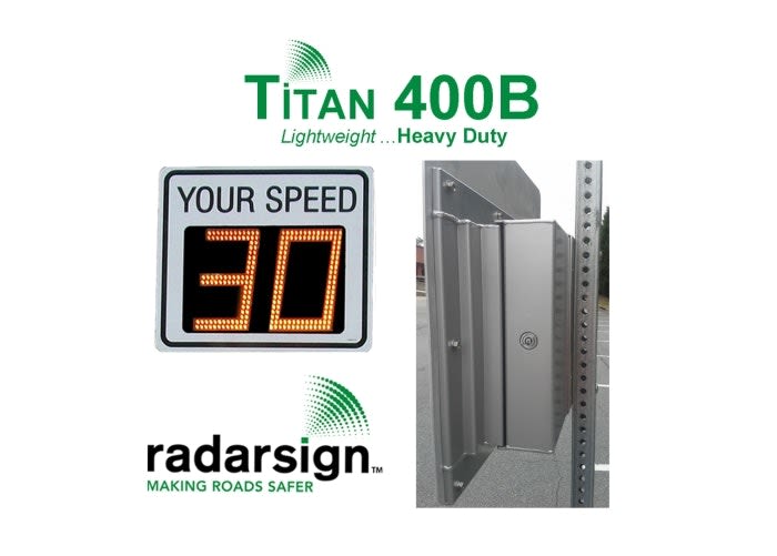 Titan 400B Radar Speed Sign
