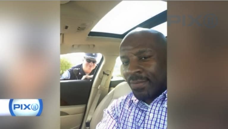 Video: Black Executive's "Respect" Selfie with Indiana Trooper Goes Viral on Facebook