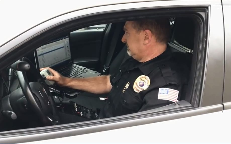 Retiring Wisconsin Chief Gets Special Radio Call from Marine Corp Son Stationed Overseas