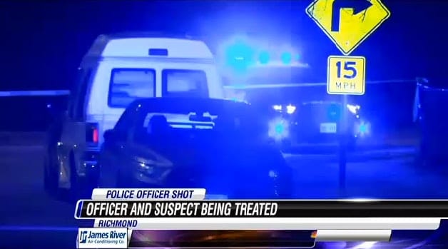 Virginia Officer, Suspect Wounded in Friday Night Gunfight