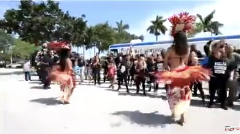 Video: Florida Agency Teams Up with Local Dancers for Running Man Challenge