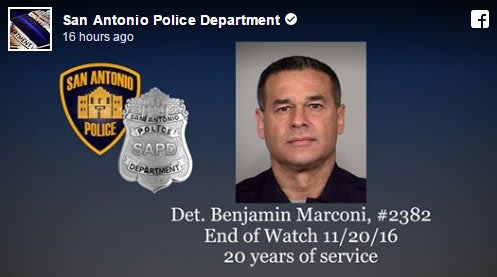 San Antonio Officer Shot, Killed in Patrol Vehicle Outside HQ