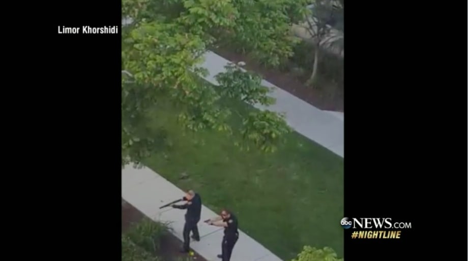 Video: San Diego Police Respond to Pool Party Shooter