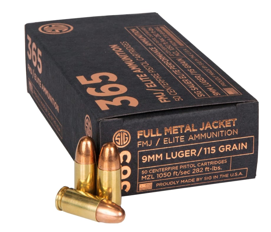 SIG Sauer Introduces SIG 365 Ammunition Optimized for Everyday Carry
