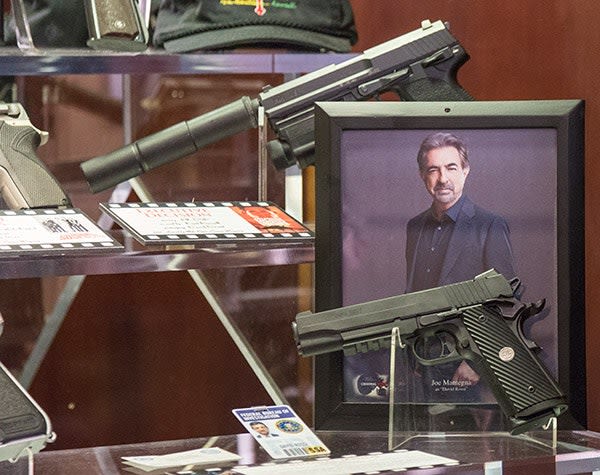 Custom SIG Pistol from Criminal Minds Now in NRA Museum