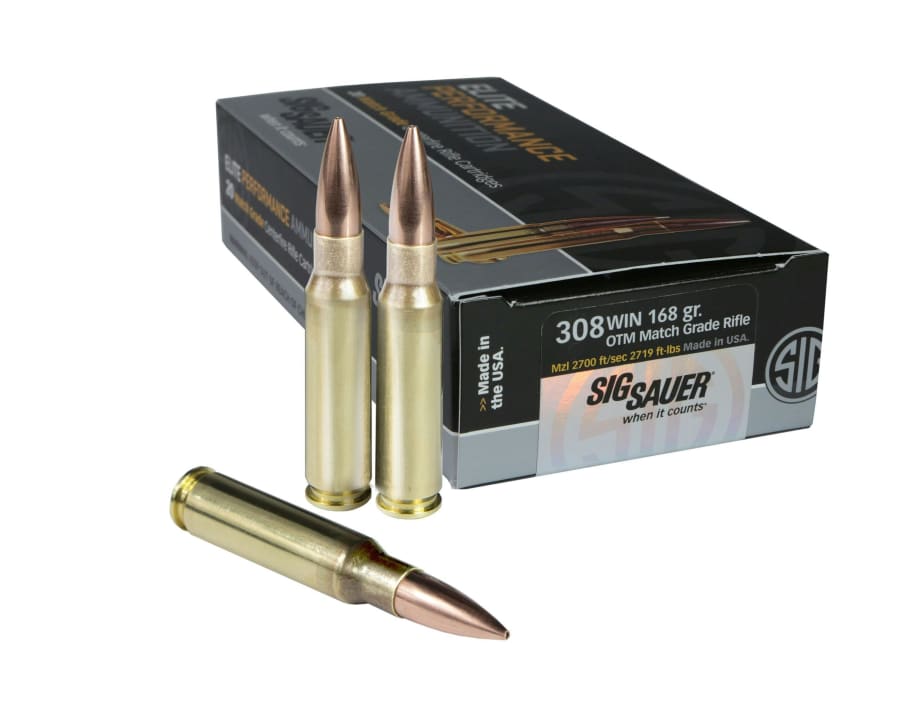 SIG Sauer Introduces 308 Win Match Grade Elite Performance Ammunition