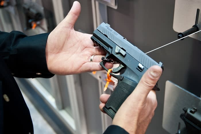 SHOT Show 2014: SIG Debuts Striker-Fired Duty Pistol