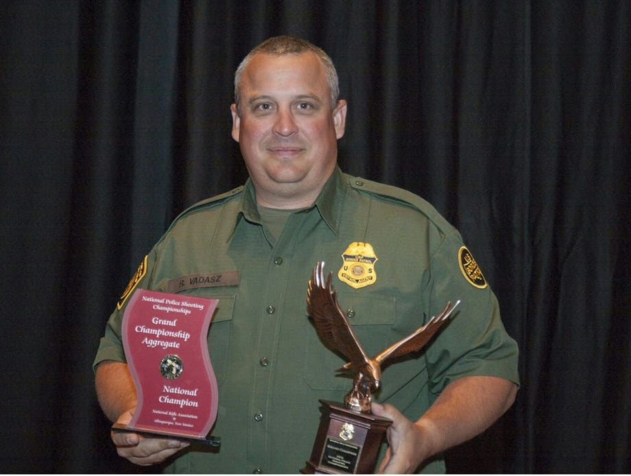 Border Patrol Agent Wins at NRA National Police Shooting Championships
