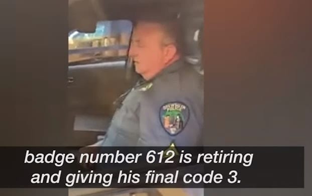 Dispatcher Son Honors Retiring Police Sergeant Father on Final Code 3 Call