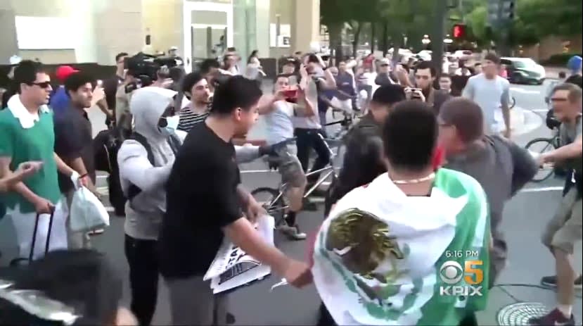 Video: Judges Rule Trump Supporters Attacked in San Jose Can Sue Police