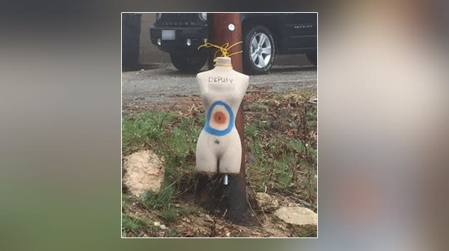 Mannequins With Bulls-Eye Targets, Deputy Names Found Hanging Across California County