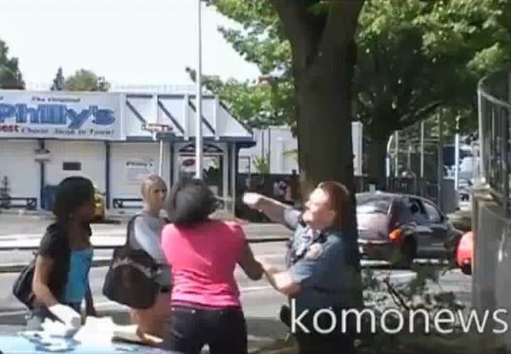 Seattle Officer Cleared In Punching of Jaywalker