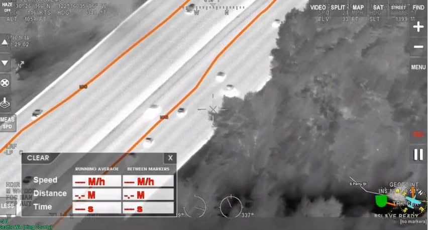 Video: Aerial View of Seattle Pursuit that Ended in Lethal OIS