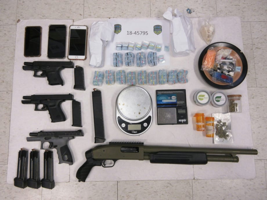 Pennsylvania Police Seize Drugs and Guns in Arrest