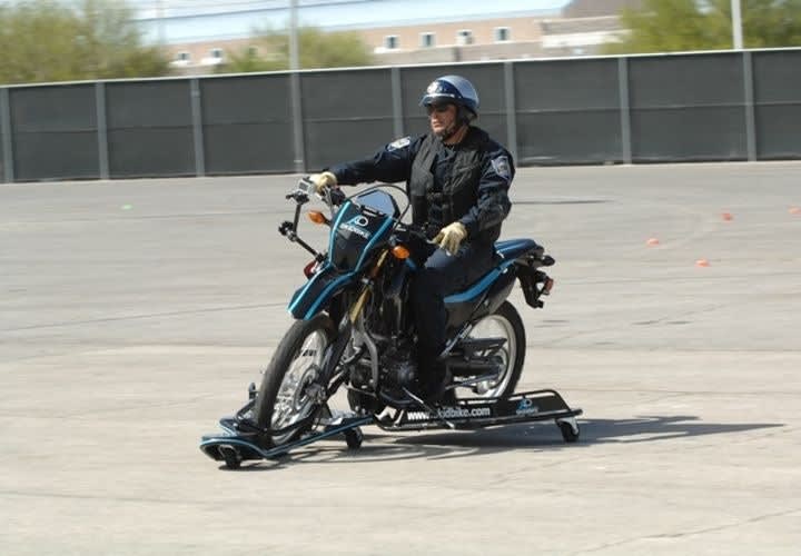 Skidcar Introduces Skidbike for Police Motorcycle Trainers