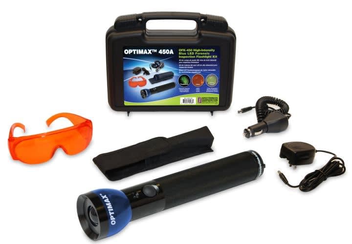 Spectronics Introduces Forensic Light Kit