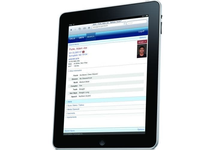 Spillman Touch Application