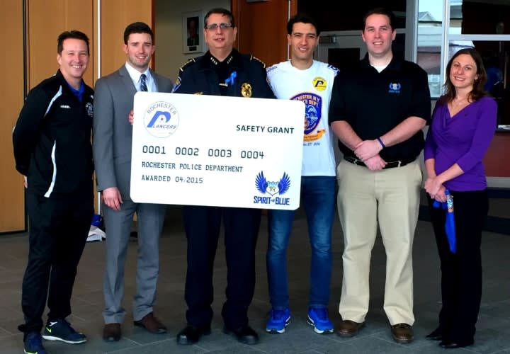Rochester PD Receives Safety Equipment Grant from The Spirit of Blue Foundation